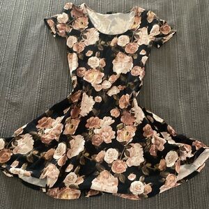 Girls Floral Casual Dress
